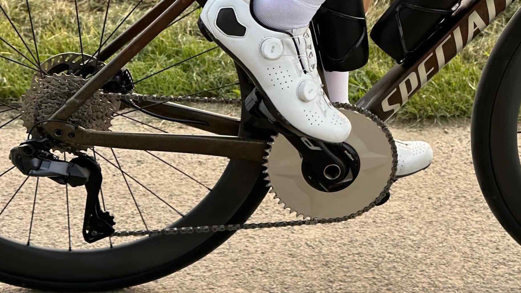 Chainring from sideview